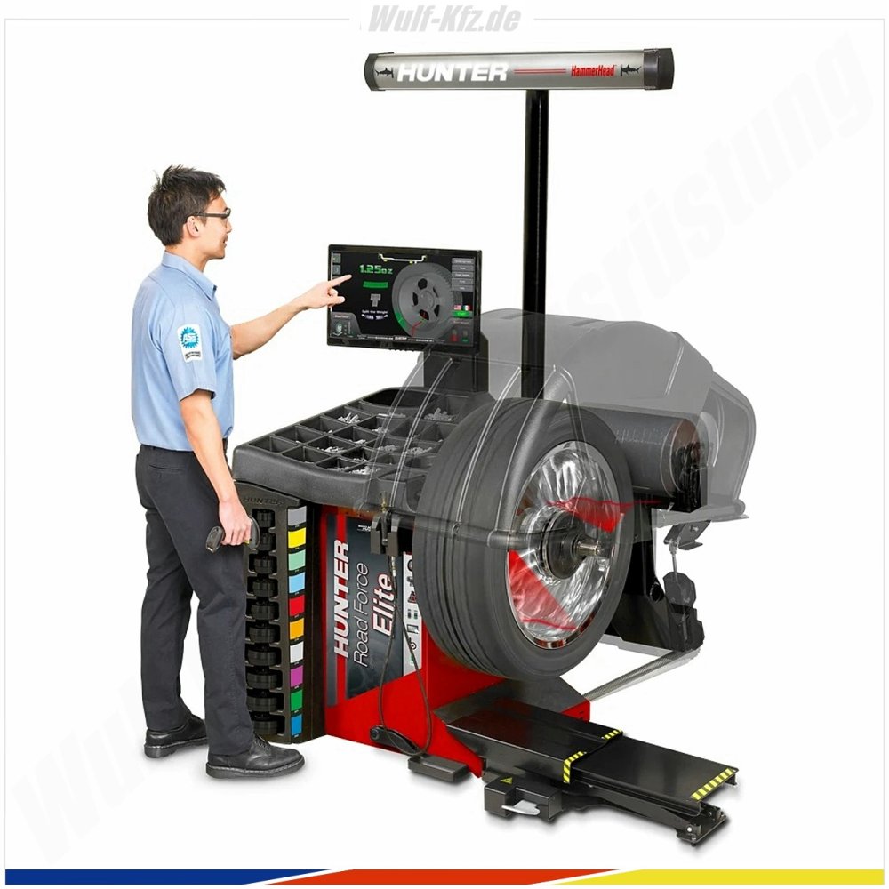 Hunter Radauswuchtmaschine Road Force Elite
